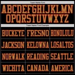 Custom Black Old Gold-Red Mesh Authentic Football Jersey