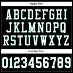 Custom Black White-Kelly Green Mesh Authentic Football Jersey